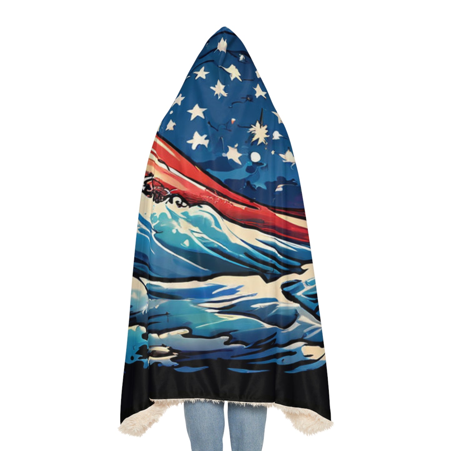 American Wave (Personalize It!) Snuggle Blanket