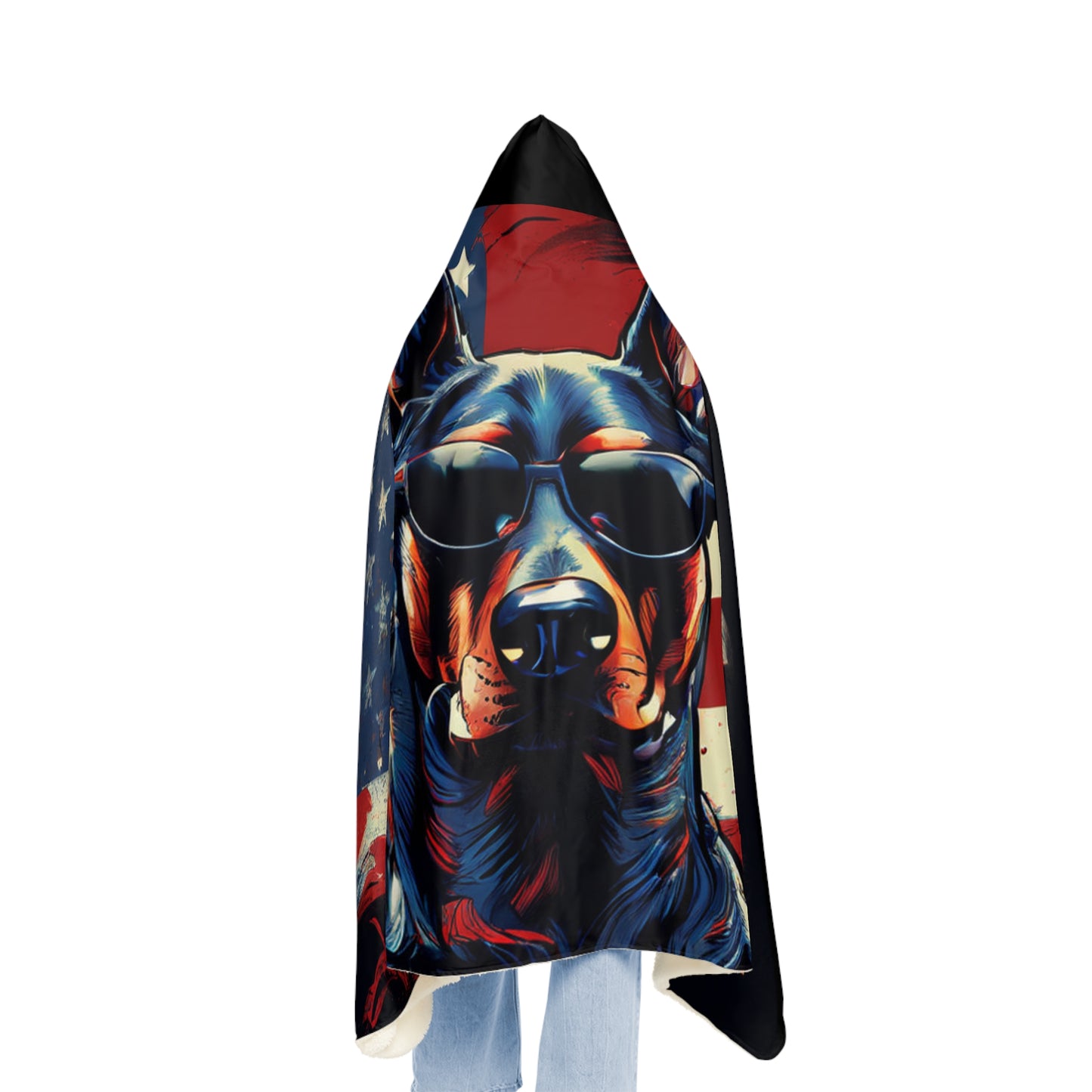 Doberman (Personalize It!) Snuggle Blanket