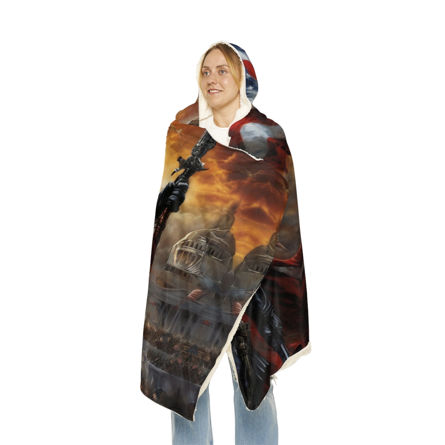 That Warrior Guy the Great (Personalize It!) Snuggle Blanket