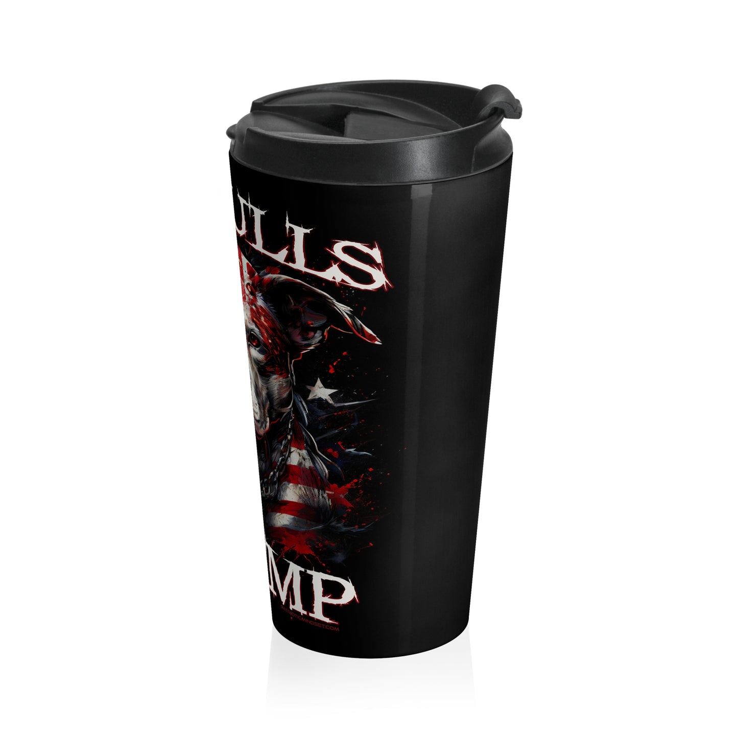 Pit Bulls for Trump Stainless Steel Travel Mug