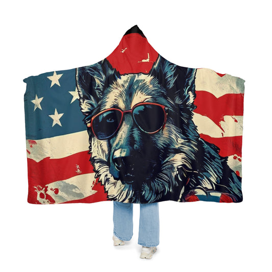 German Shepherd (Personalize It!) Snuggle Blanket