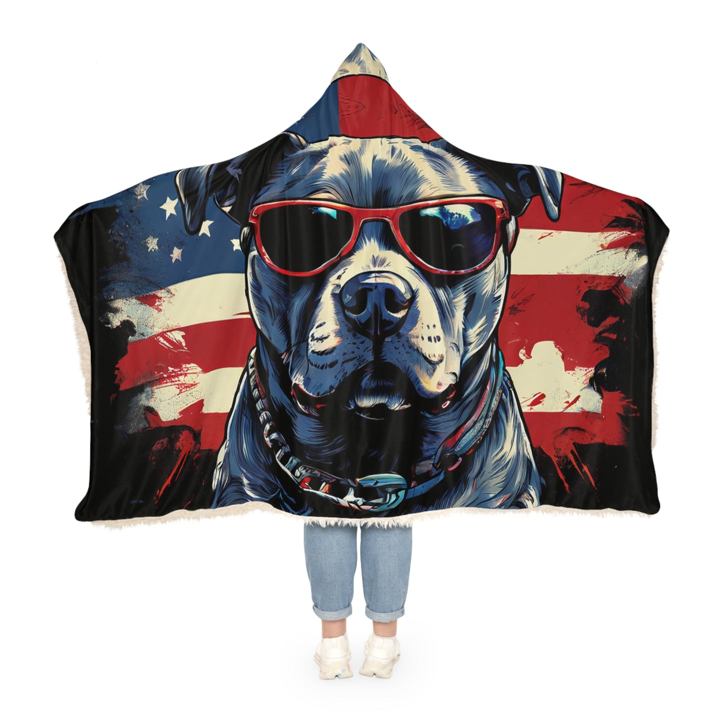 American Bully (Personalize It!) Snuggle Blanket