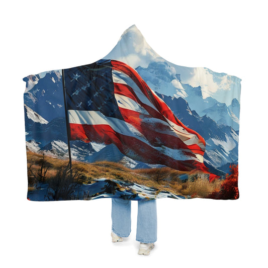 Flag Sky (Personalize It!) Snuggle Blanket