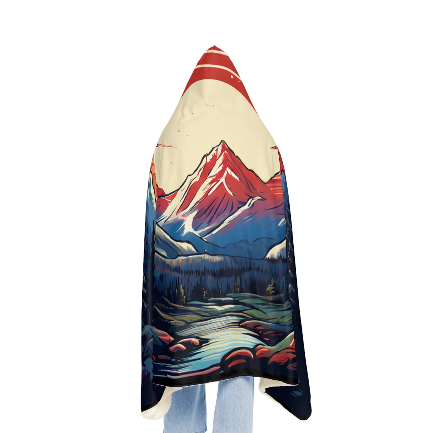 Sun Mountain (Personalize It!) Snuggle Blanket