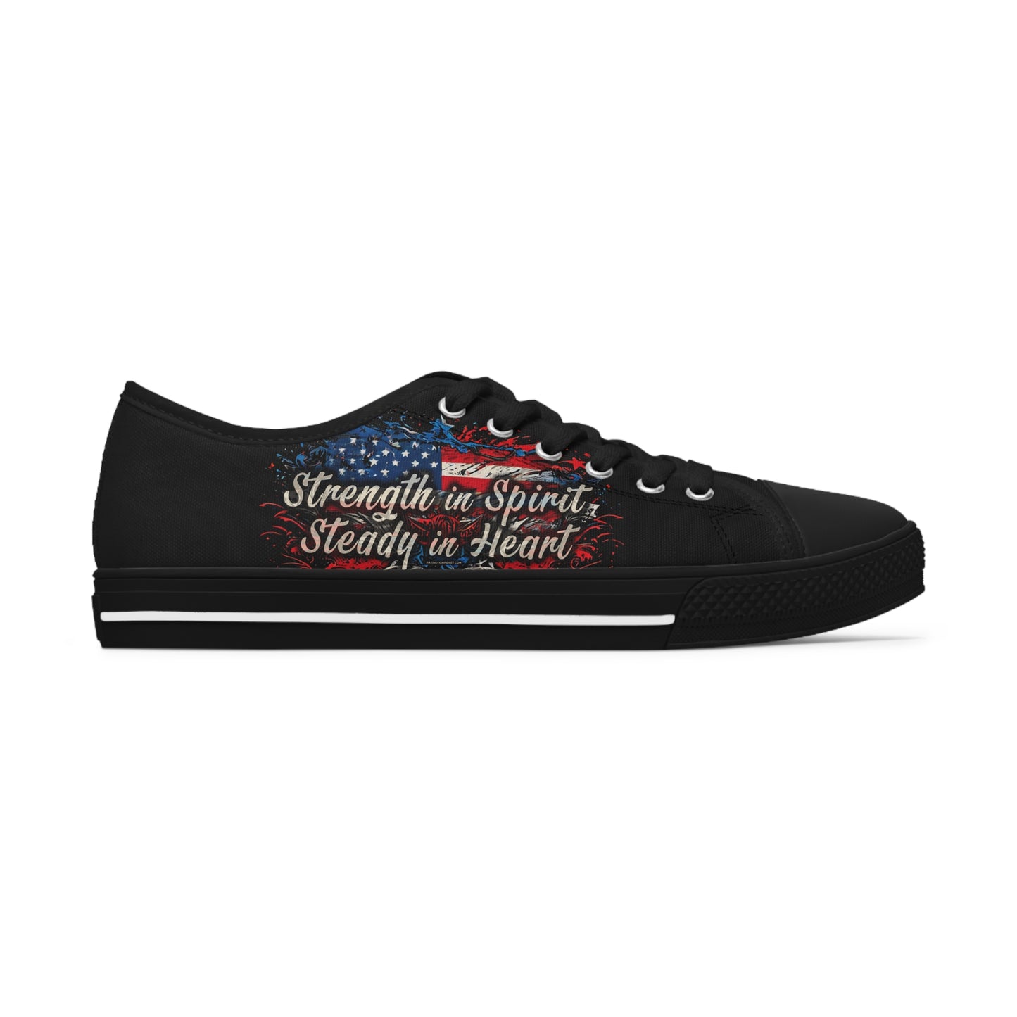 Women's "Strength in Spirit" Low Top Sneakers