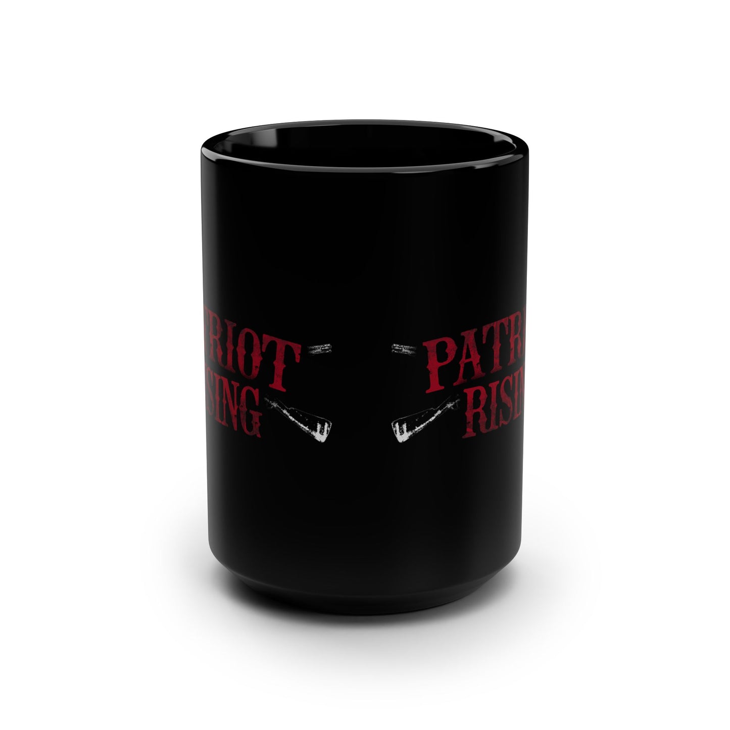 Patriot Rising Black Mug, 15oz