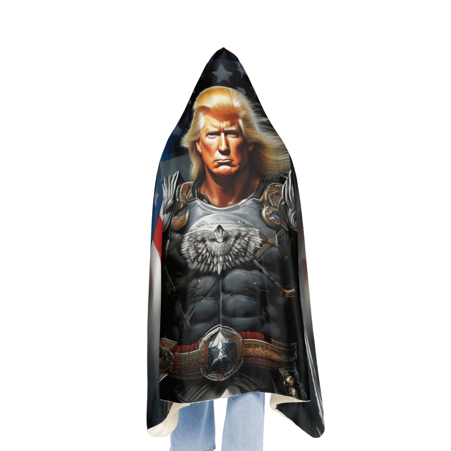 That Warrior Guy, Again (Personalize It!) Snuggle Blanket