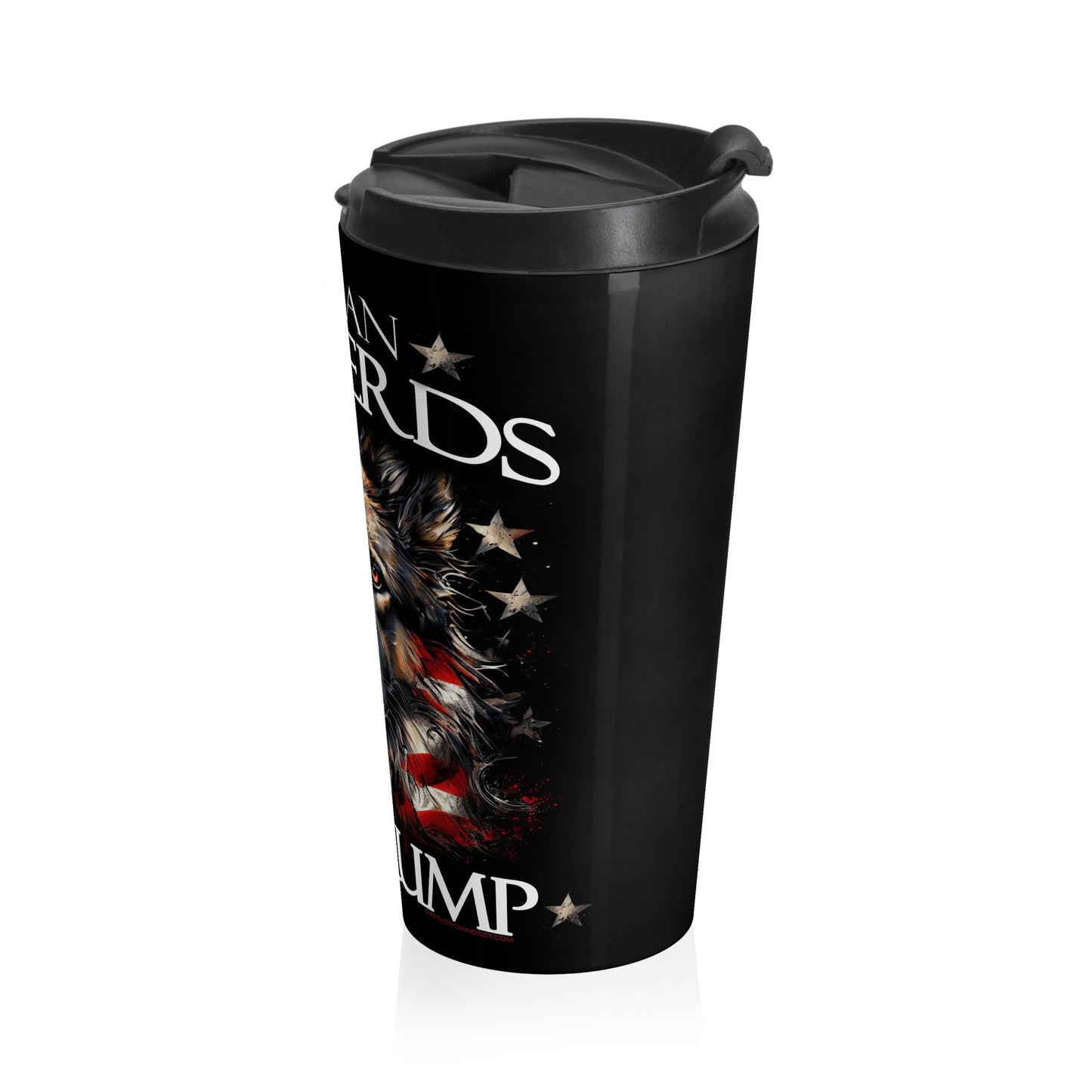 German Shepherds for Trump Stainless Steel Travel Mug