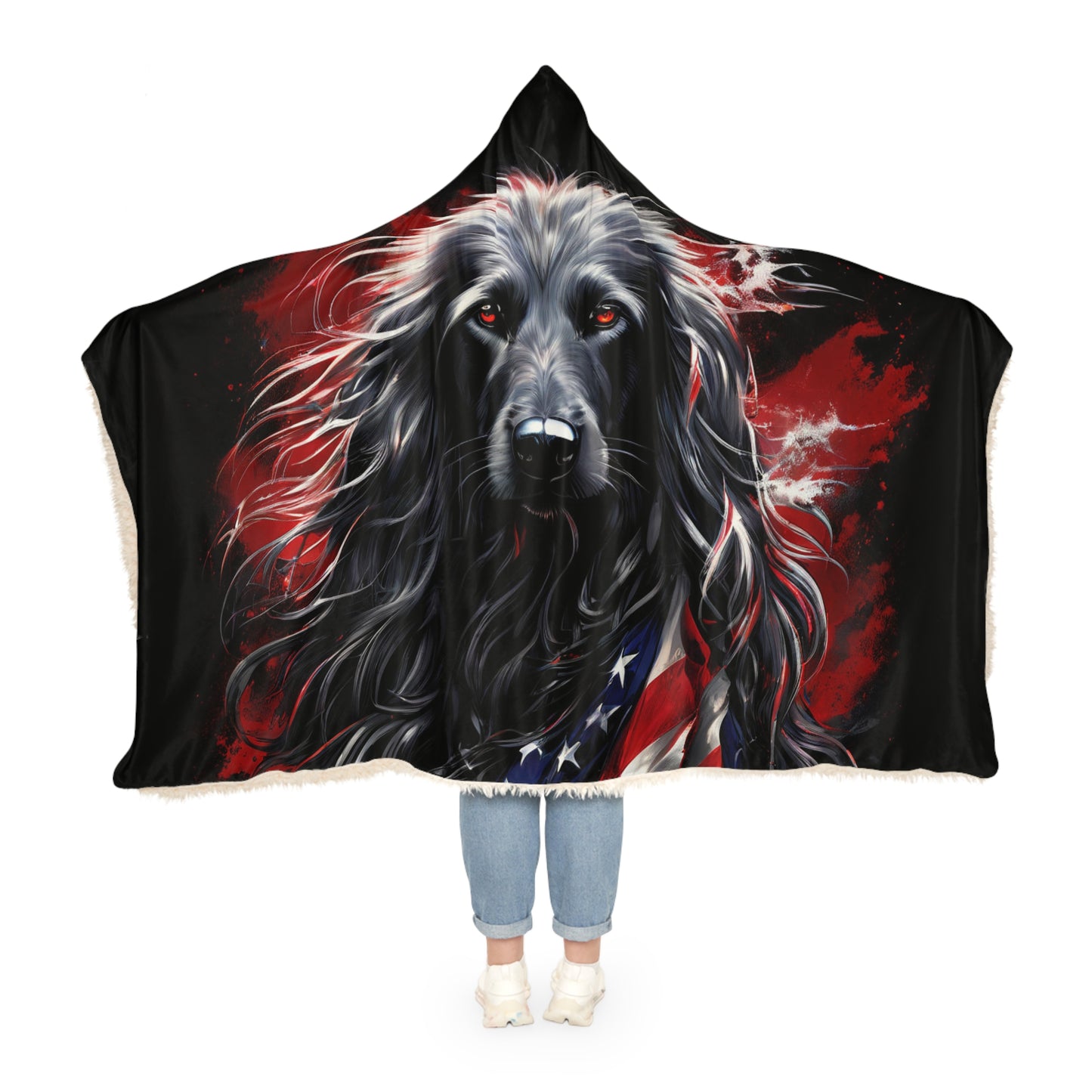 The Afghan Hound (Personalize It!) Snuggle Blanket