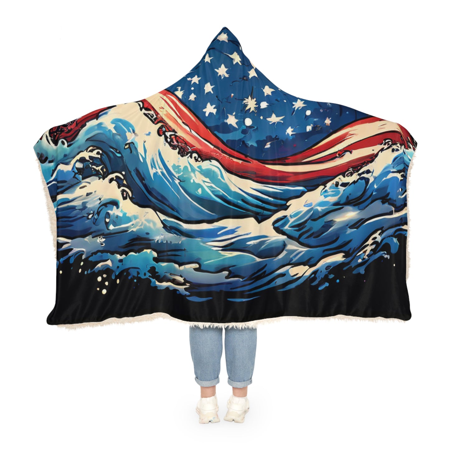 American Wave (Personalize It!) Snuggle Blanket