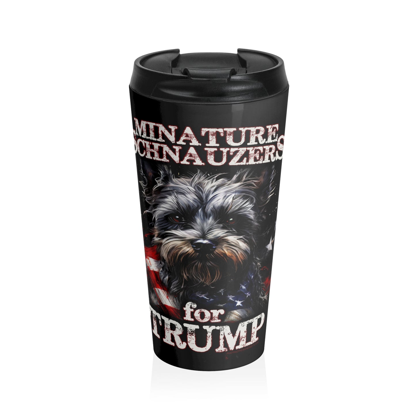 Miniature Schnauzers for Trump Stainless Steel Travel Mug