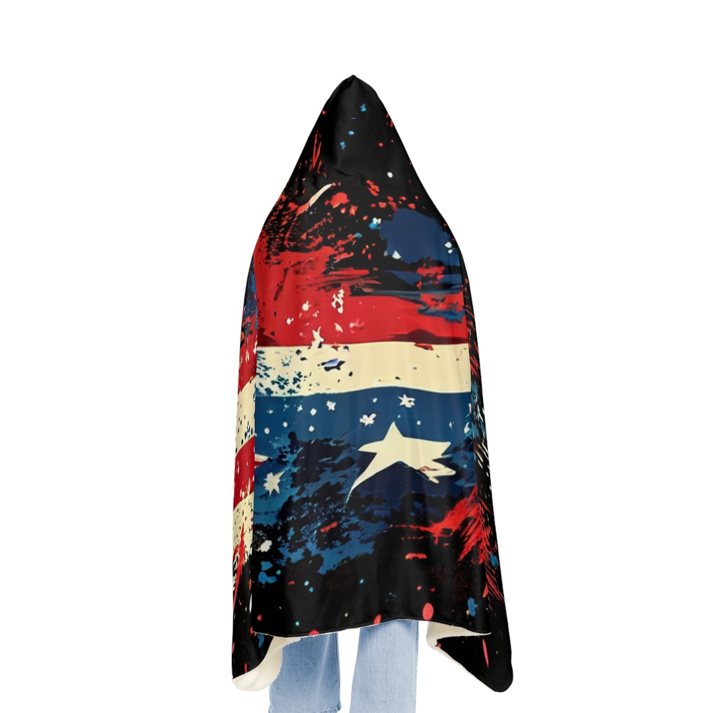 Patriotic Blast (Personalize It!) Snuggle Blanket