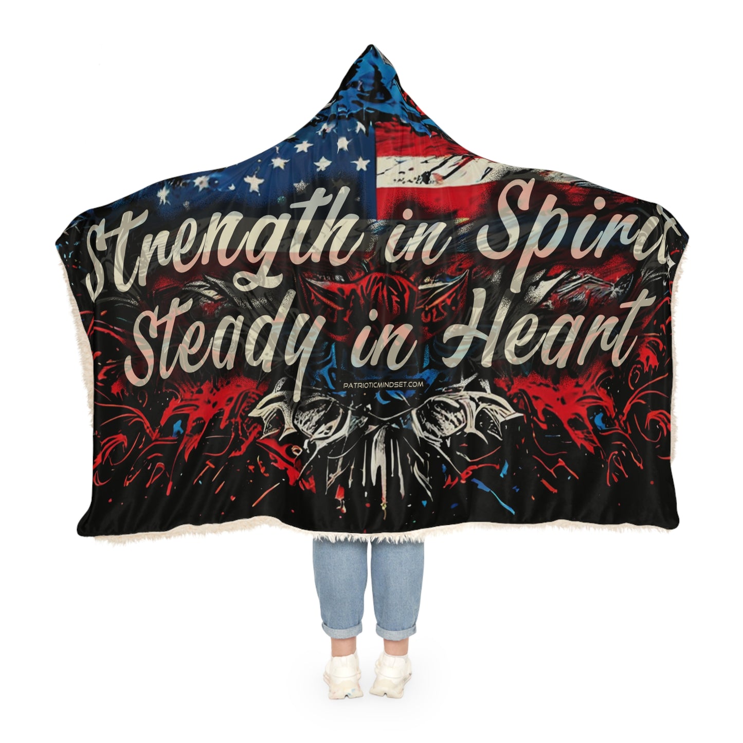 Strength in Spirit Snuggle Blanket