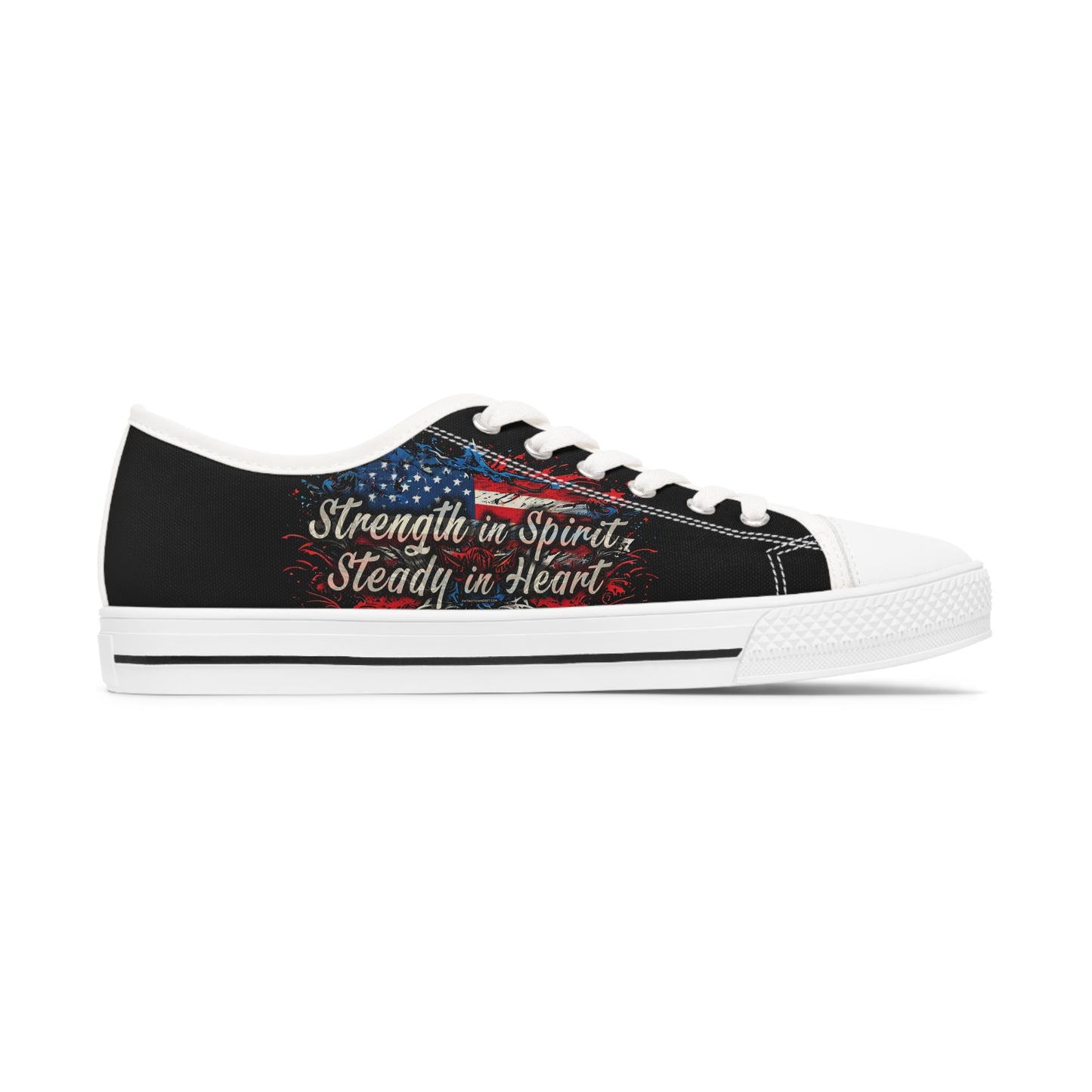 Women's "Strength in Spirit" Low Top Sneakers