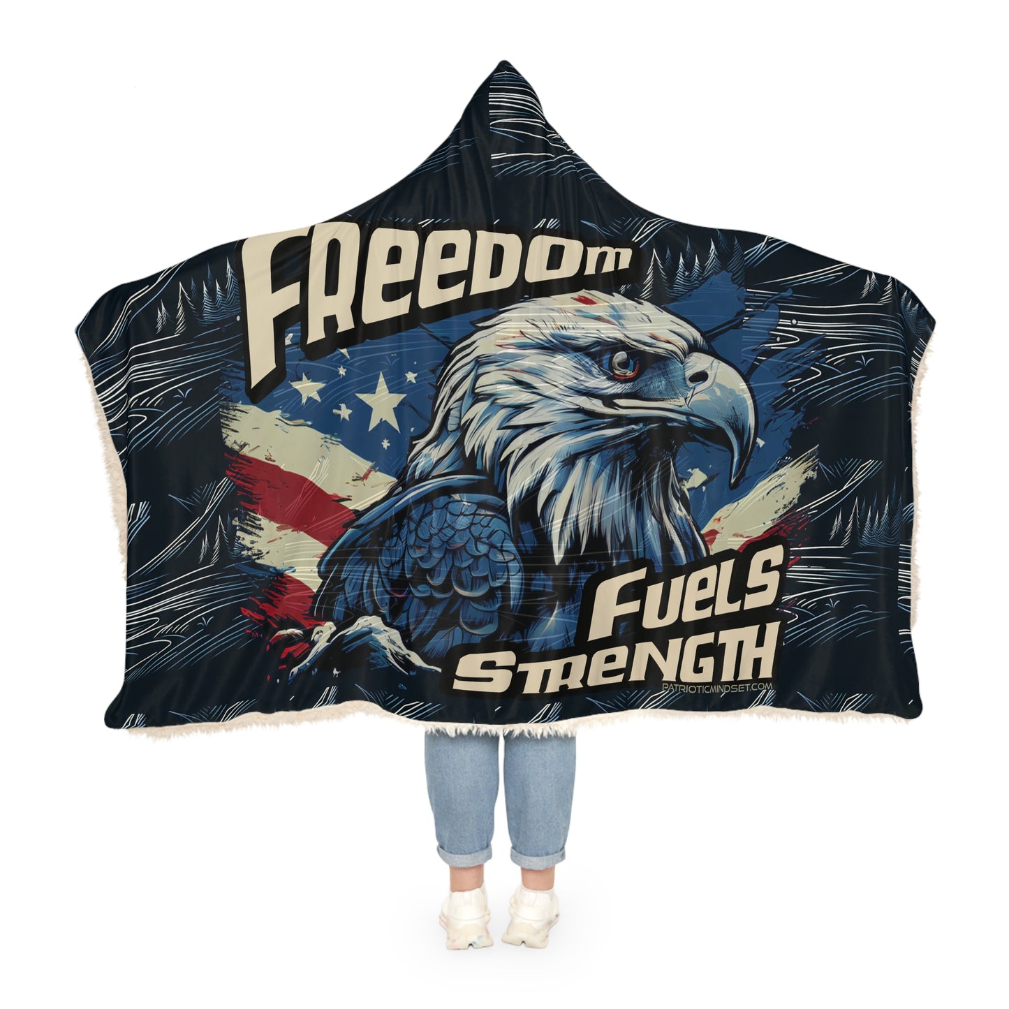 Freedom Fuels Strength Snuggle Blanket