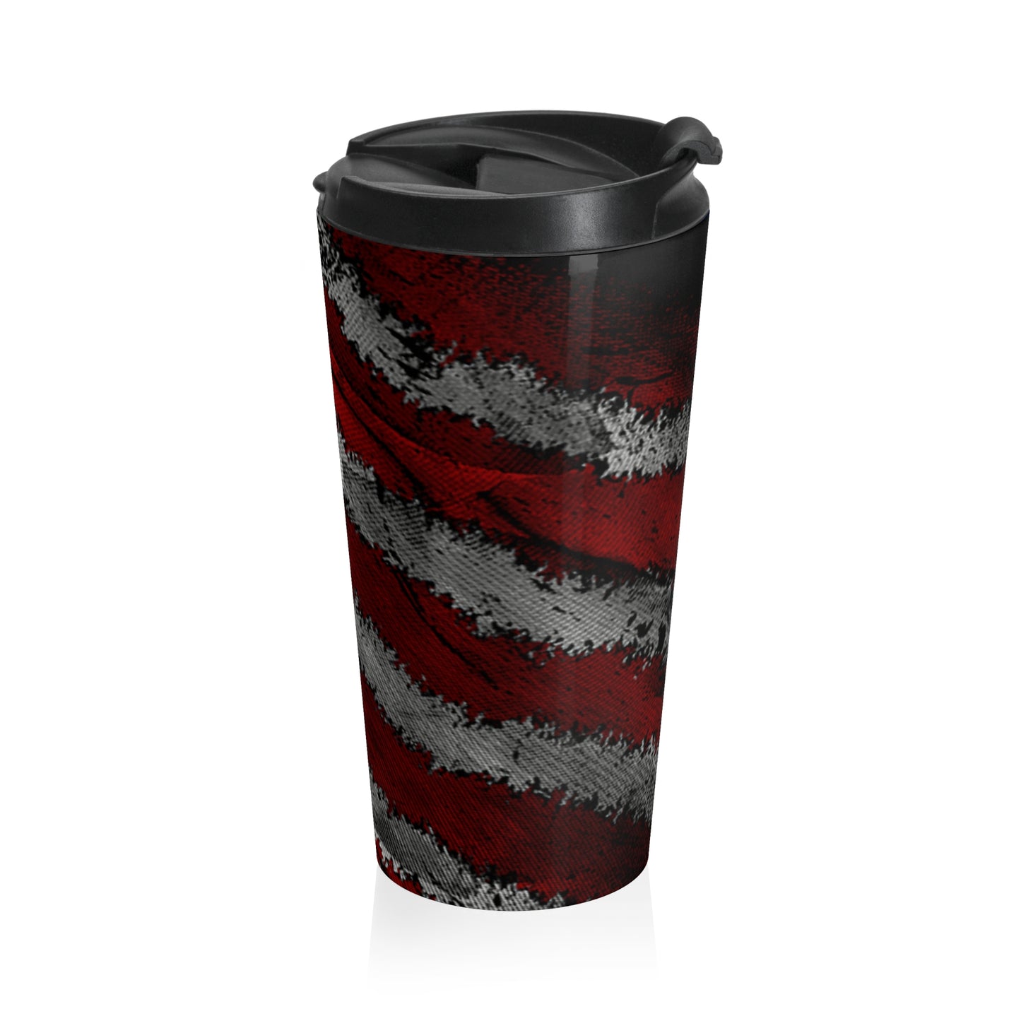 American Flag Stainless Steel Travel Mug