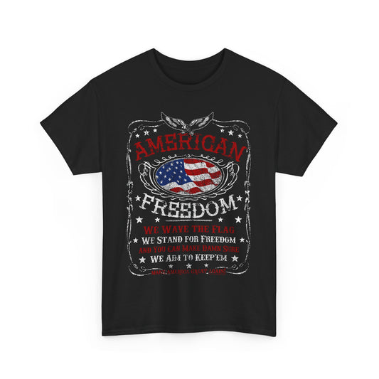 American Freedom Heavy Cotton Tee