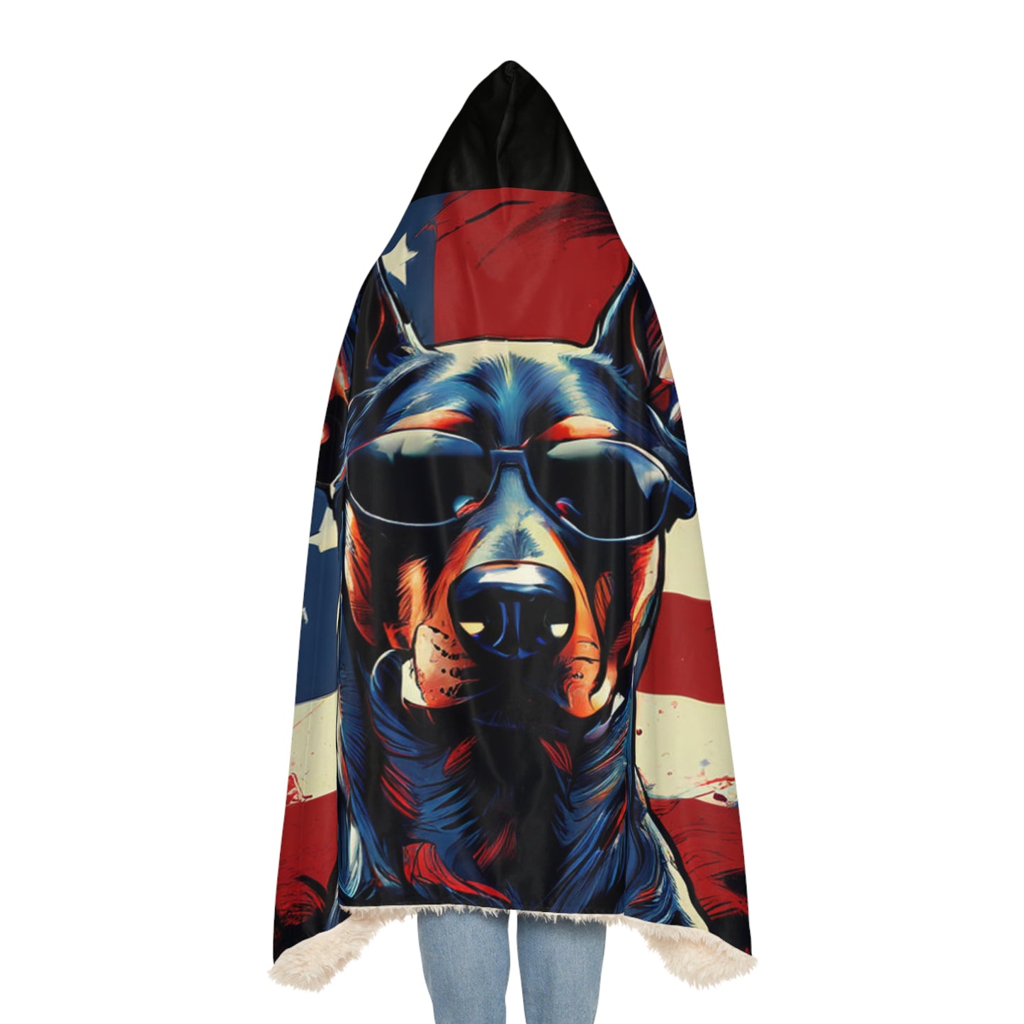 Doberman (Personalize It!) Snuggle Blanket