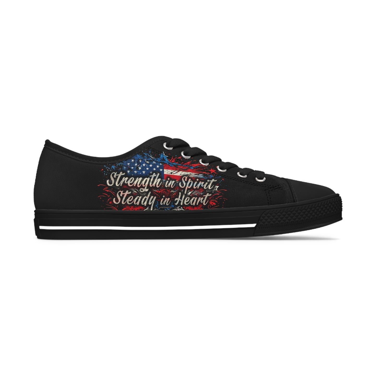 Women's "Strength in Spirit" Low Top Sneakers