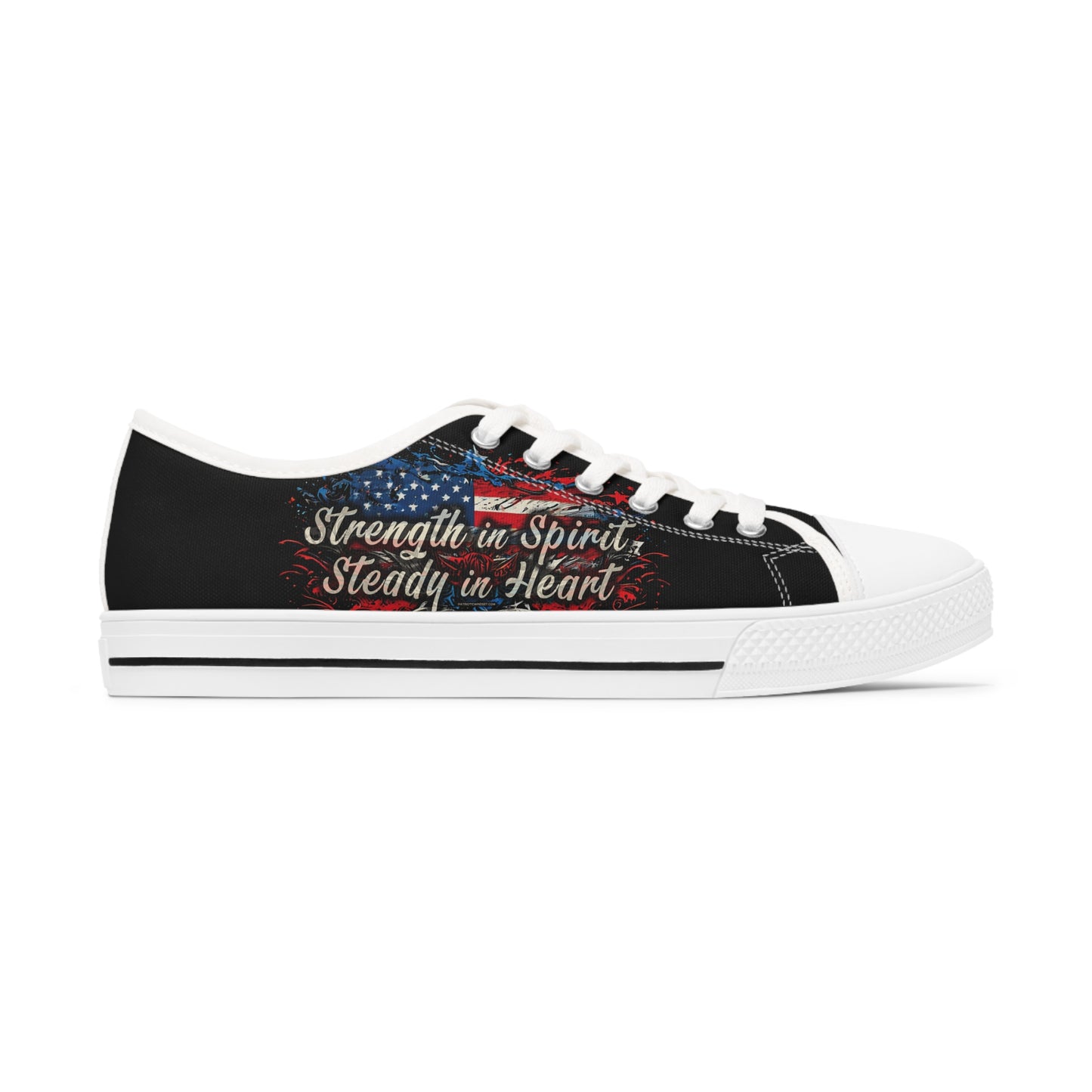 Women's "Strength in Spirit" Low Top Sneakers