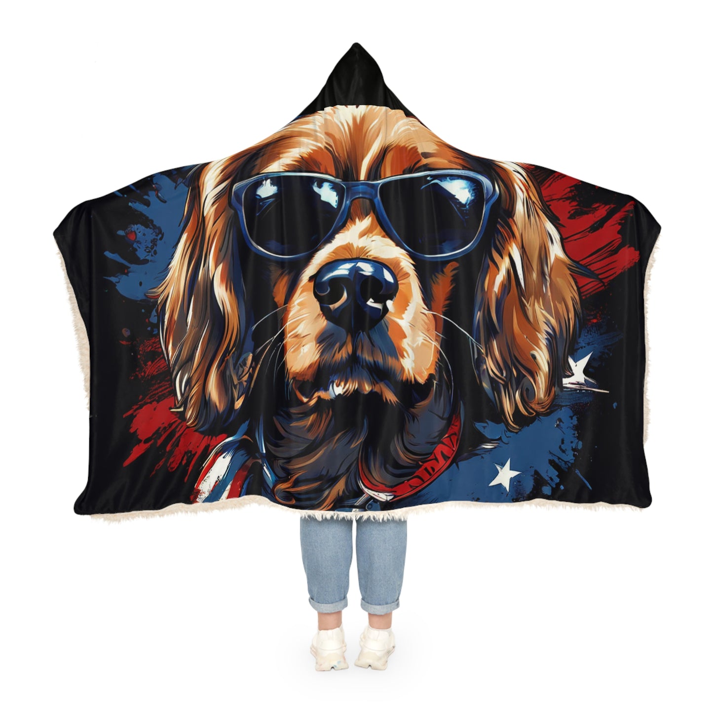 Spaniel/Lab (Personalize It!) Snuggle Blanket