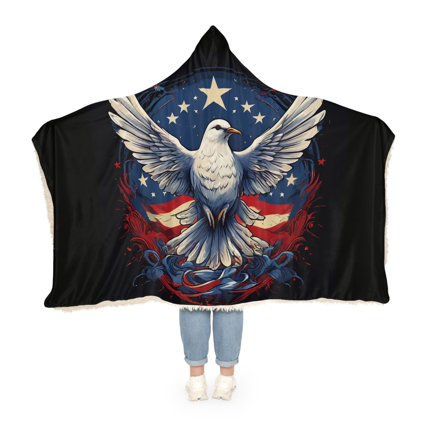 Peace Dove (Personalize It!) Snuggle Blanket