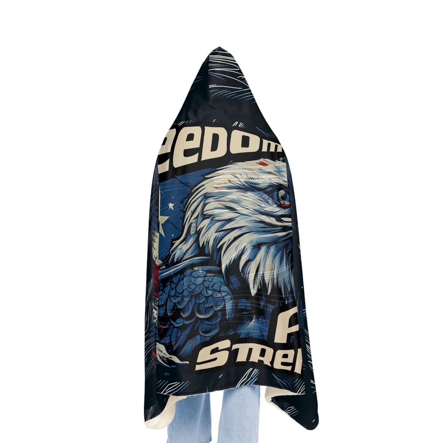 Freedom Fuels Strength Snuggle Blanket