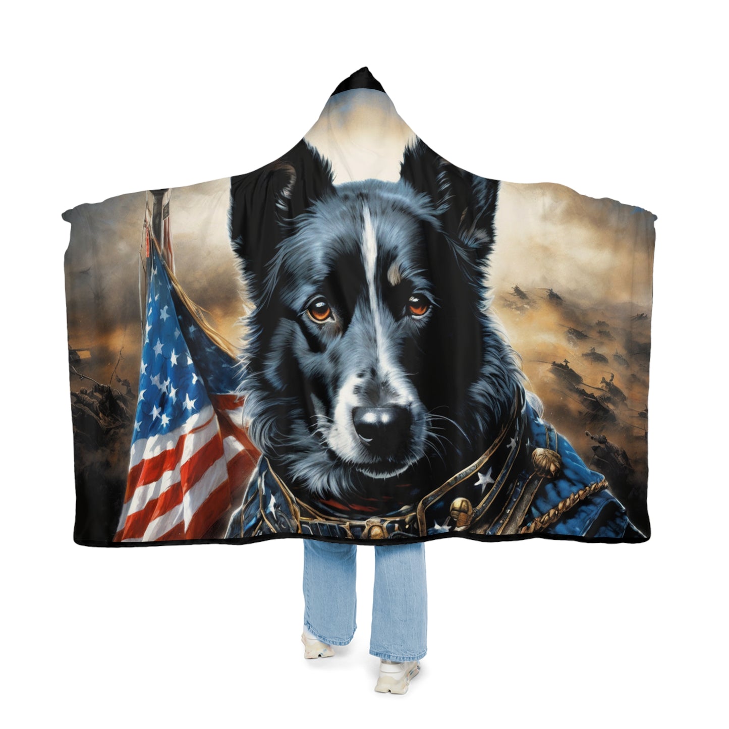 Blue Heeler (Personalize It!) Snuggle Blanket