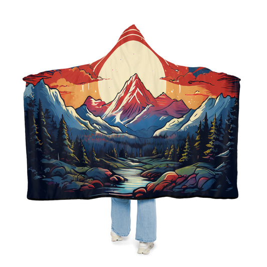 Sun Mountain (Personalize It!) Snuggle Blanket