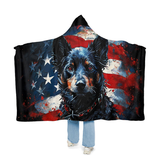 Blue Heeler (Personalize It!) Snuggle Blanket