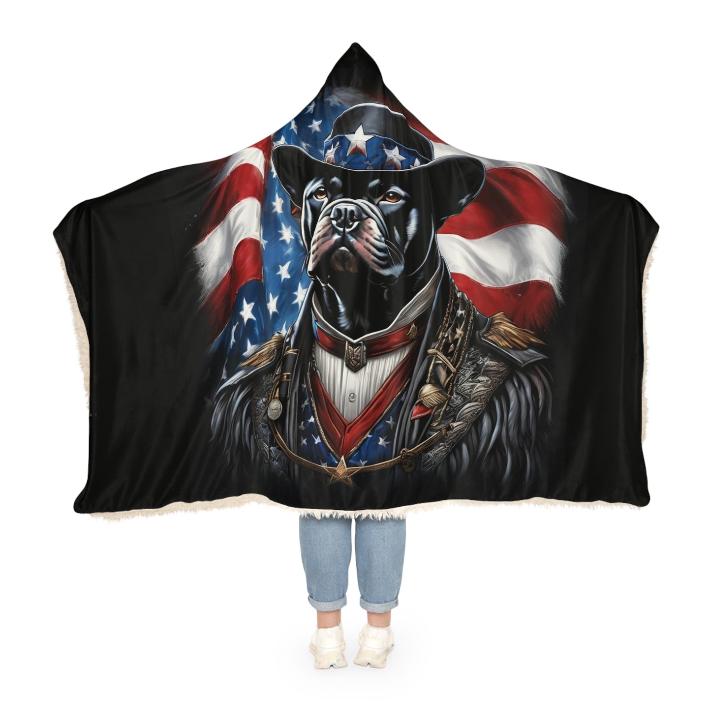 Bulldog (Personalize It!) Snuggle Blanket