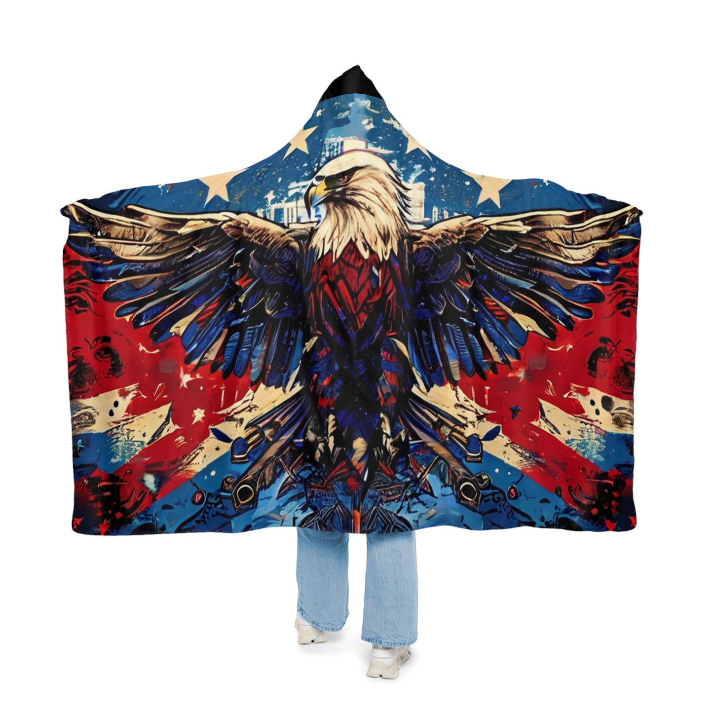 Nesher the Eagle (Personalize It!) Snuggle Blanket