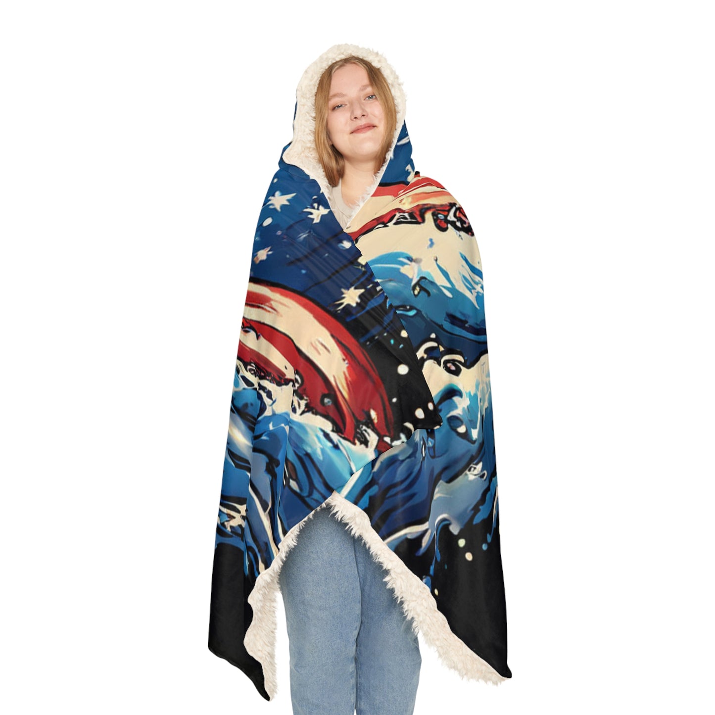 American Wave (Personalize It!) Snuggle Blanket