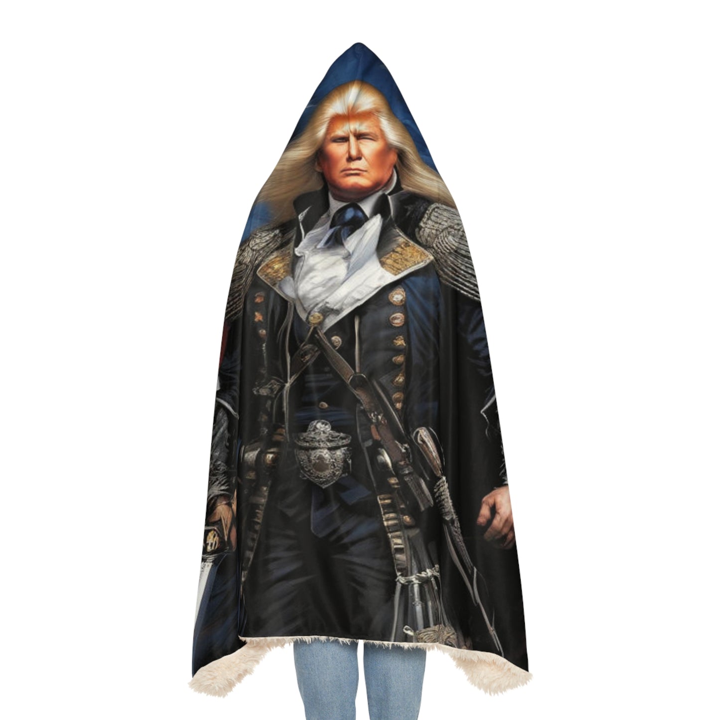 That Warrior Guy Great Again (Personalize It!) Snuggle Blanket