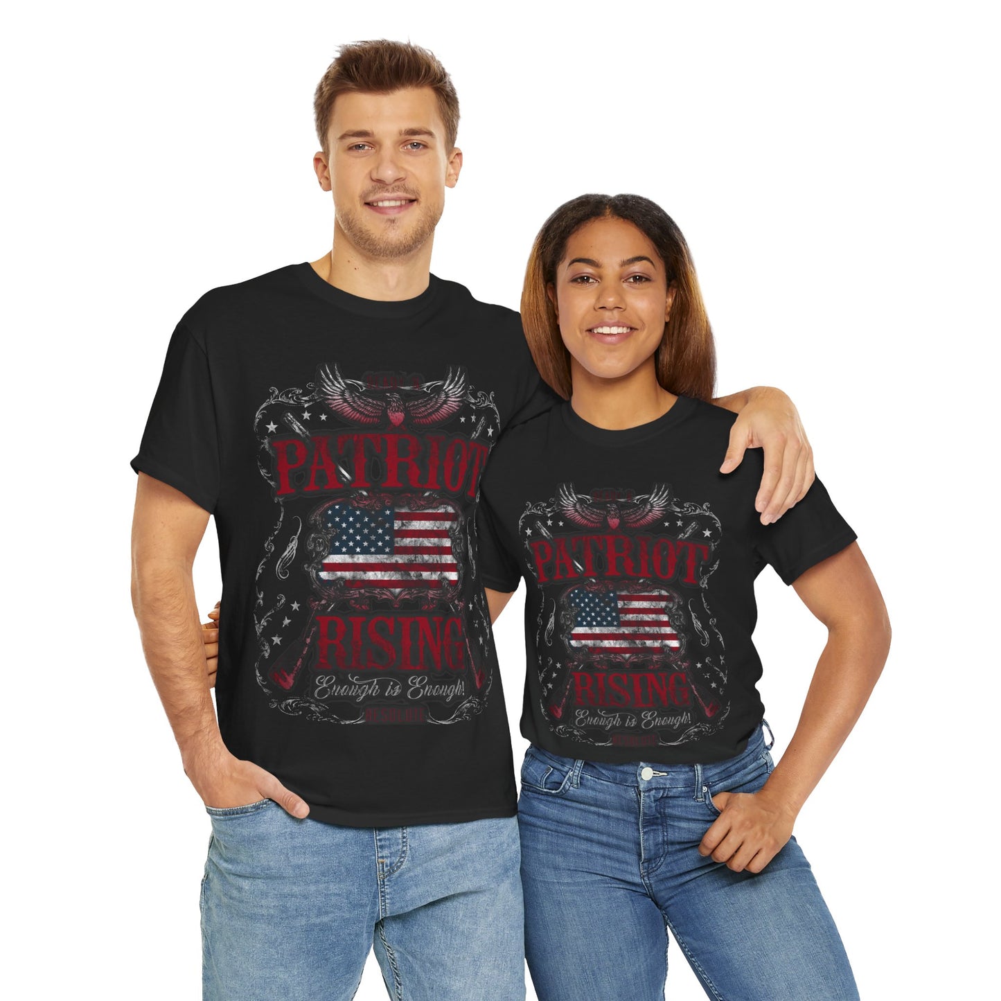 Patriot Rising Flag SS T-Shirt