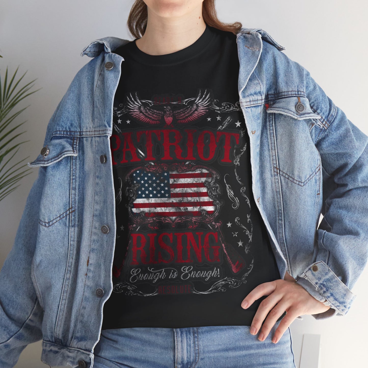 Patriot Rising Flag SS T-Shirt