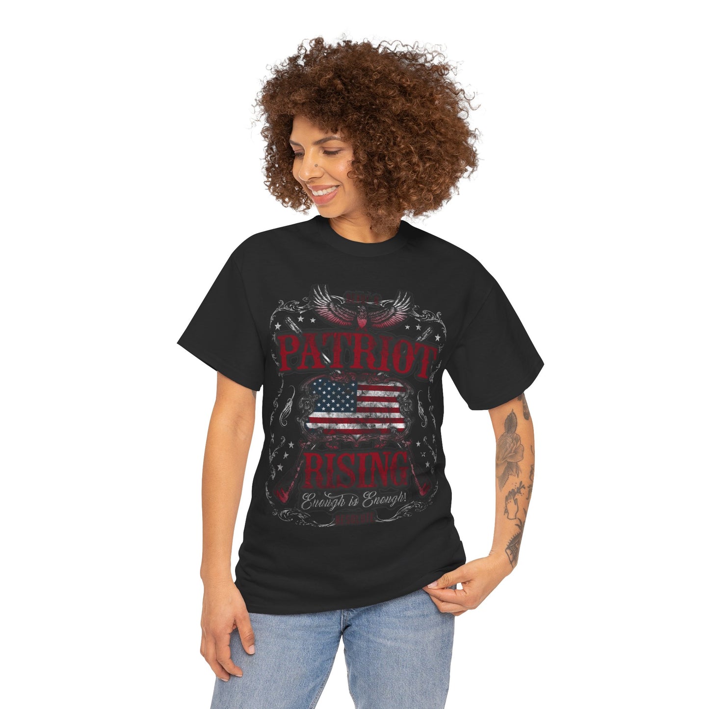 Patriot Rising Flag SS T-Shirt